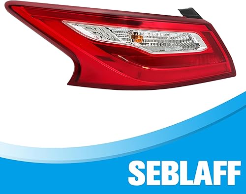 Miniatura 2 de Paquete de 1 conjunto de luces traseras LH de repuesto para exterior del lado del conductor Altima 2016 2017 2018