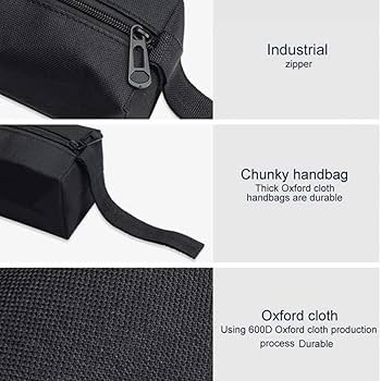 Borsa Attrezzi Rotolabile In Tela 600D - 5 Pezzi, Portatile Per Lavori - Foto 4