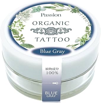 Amazon | オーガニックタトゥー ブルーグレイ 4g 【地肌を染める薄毛