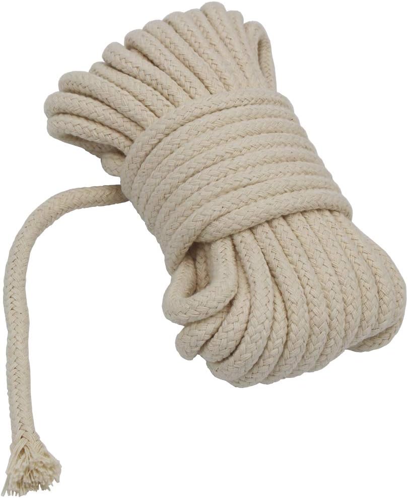 Jukway Soft 8mm Natural Cotton Rope - Image 3