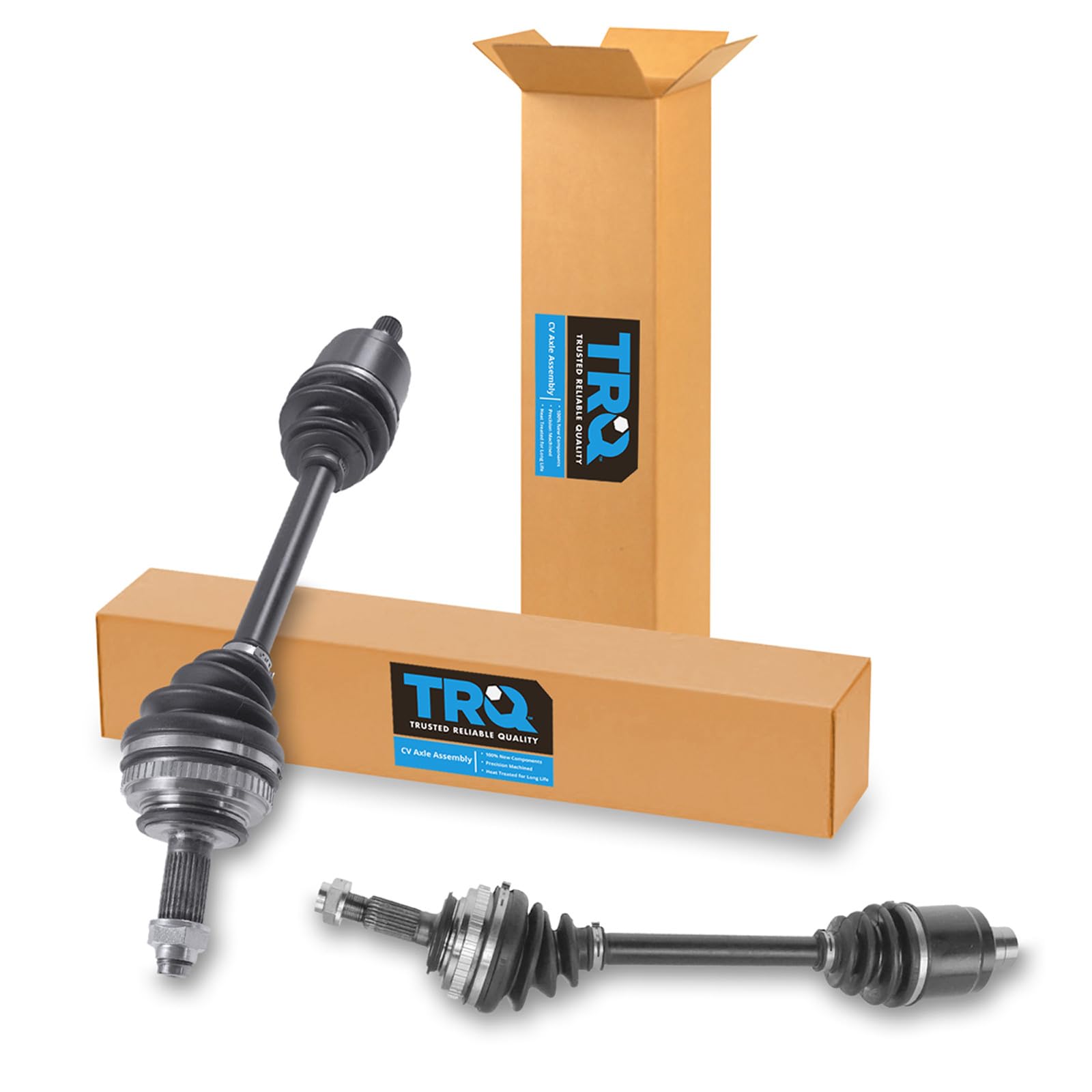 TRQ Front Driver Side and Passenger Side CV Axle Assembly Set 2 Piece