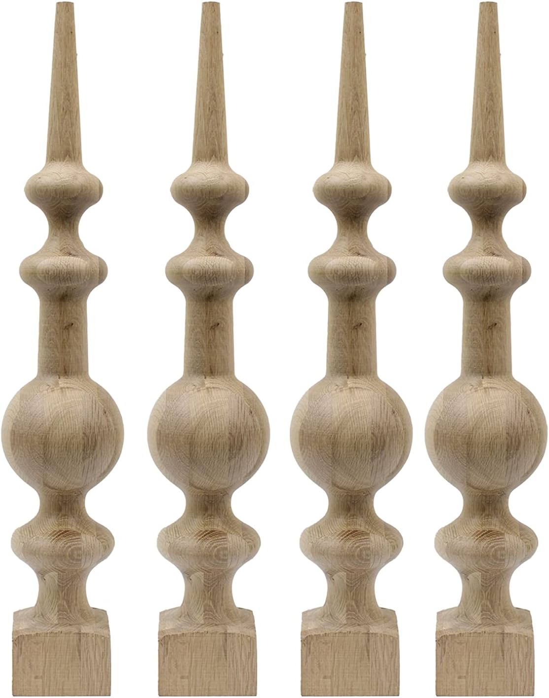 29 inch Turned Table Leg, Set of 4, Unfinished Wood Table