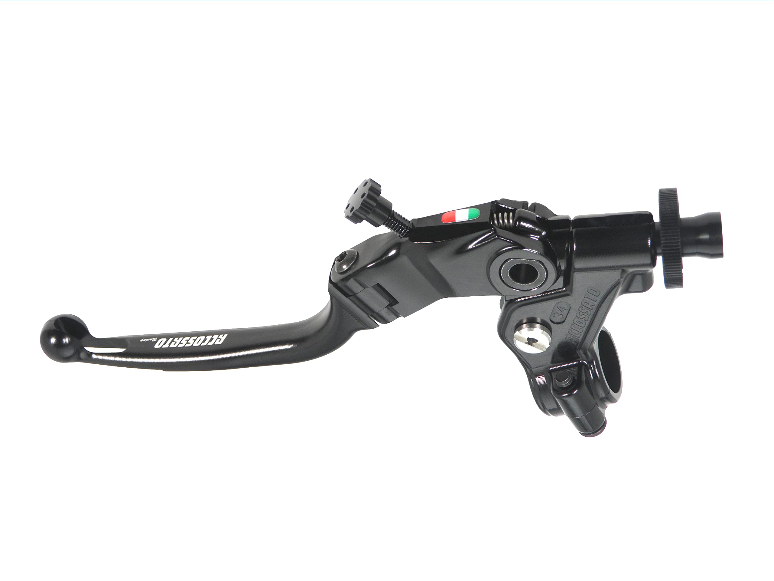ACCOSSATO Comando embrague de cable accossado con palanca articulada de color (omello+palanca) con predisposición de conexión micro para Kawasaki Z 1000 ABS de 2014 a 2016 cc 1000