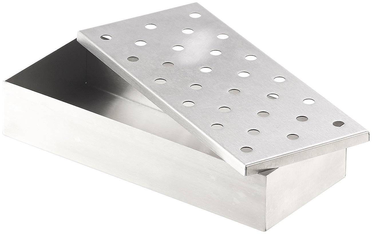 Boîte fumoir pour barbecue à gaz ou à charbon [Rosenstein & Söhne]