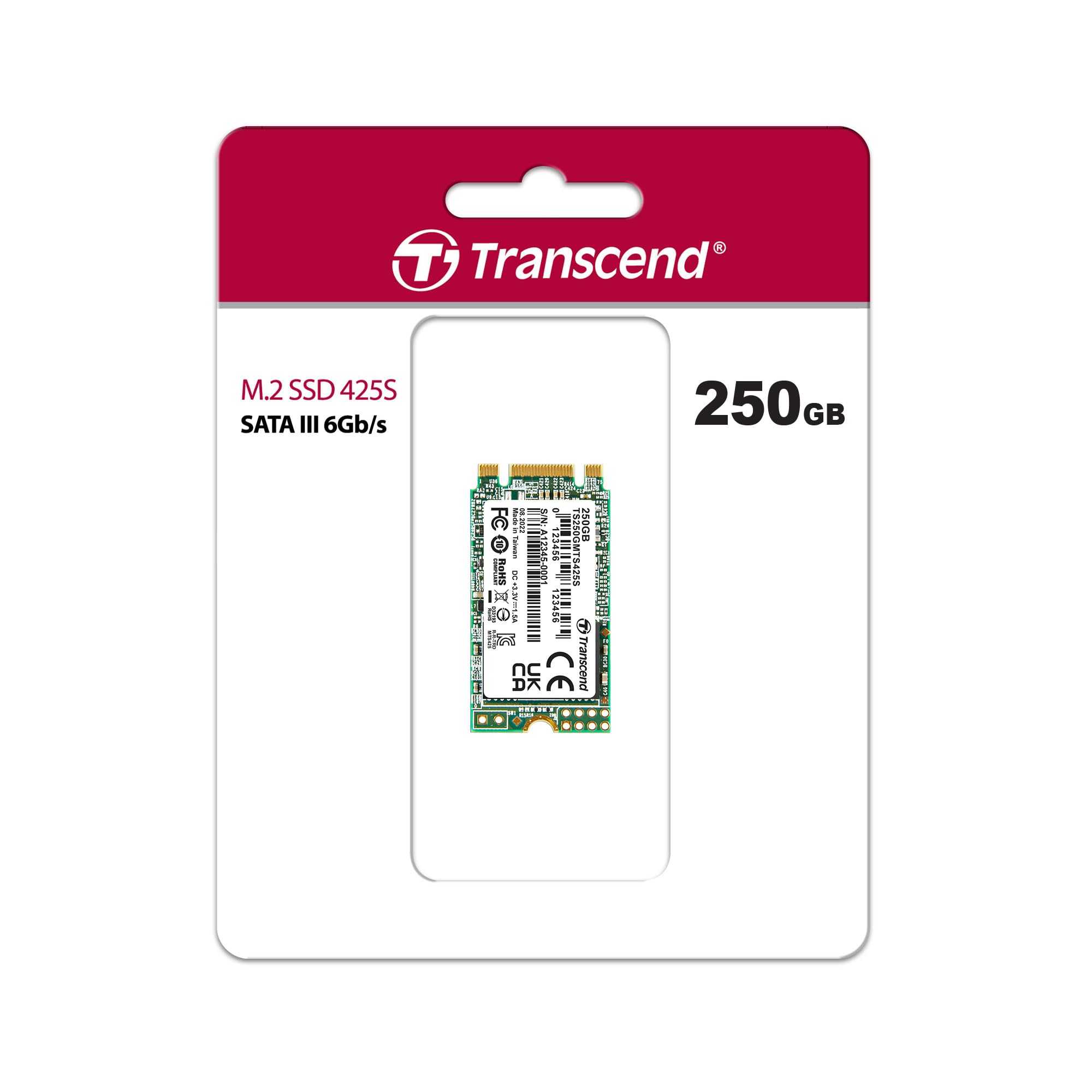 中古】トランセンド・ジャパン 128GB M.2 2280 SSD SATA MLC（SATA-III  