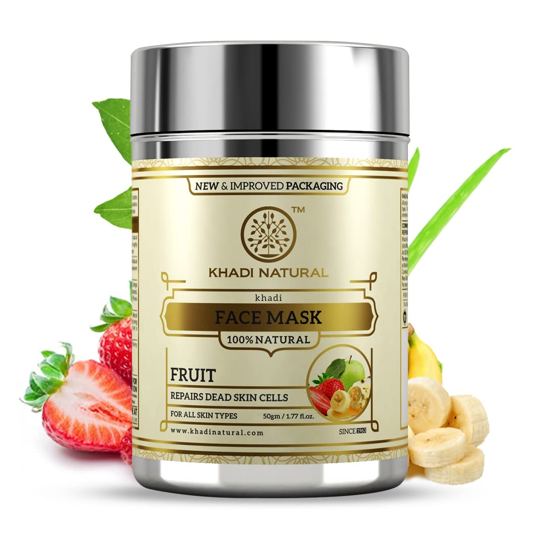 KHADI NATURAL Fruit Herbal Face Mask Pack, 50g