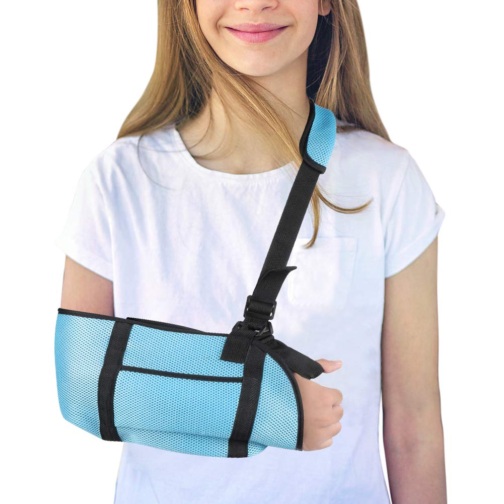 Wchiuoe Kids Arm Sling,Breathable Mesh Sling Immobilizer