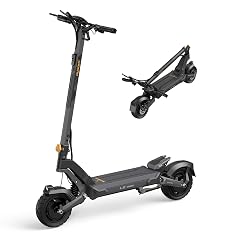 Ausom 2000W Dual Motor Folding Electric Scooter for Adults Off Road Dual Motor E-Scooter with E-ABS and Dual