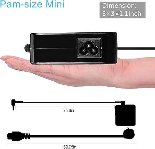 Miniatura 7 de 90W Laptop Charger, Compatible with Asus Q524 Q524U Q534 Q534U Q524UQ 15.6" Touch-Screen