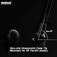 Vista 7 de Canes for Women for Stability, Walking Cane for Men, Folding Canes for Women Adjustable for Travel, Dual Modes Handle (Sticks or Canes) with Daily