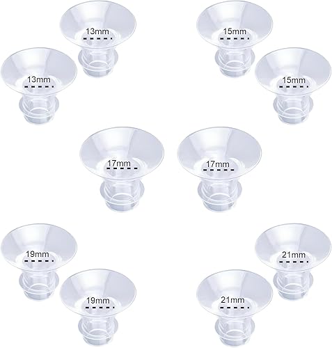 10 piezas de insertos de brida de 131517190.827 in para brida de 0.945 inescudo de la mayoría de las bombas, compatibles con extractores de leche