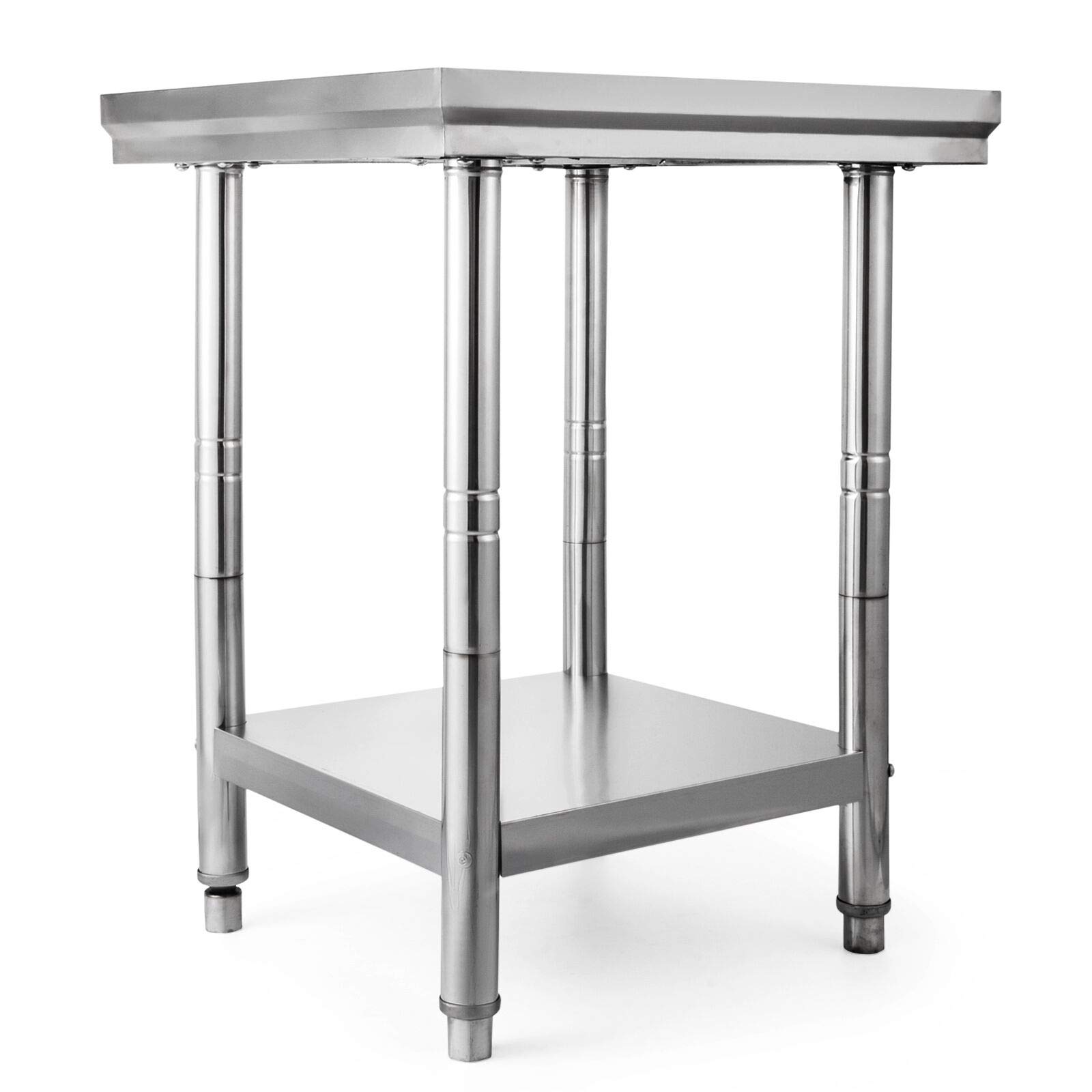 Buy KITGARN 24 x 24 x 32 inches NSF Stainless Steel Work Table for
