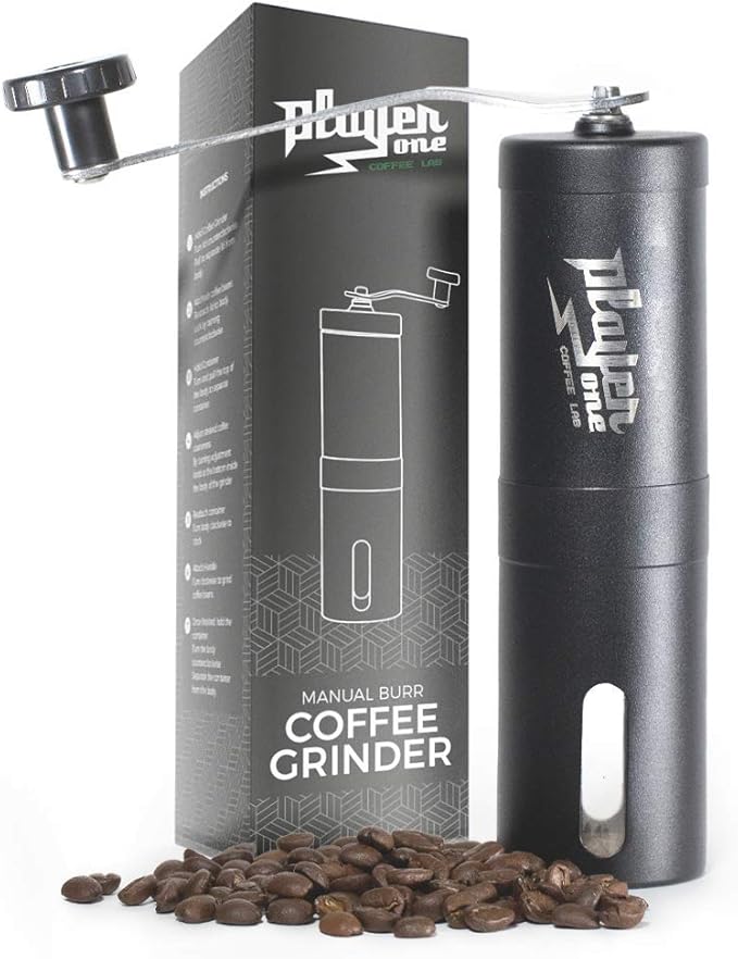 Manual Coffee Grinder, Portable Adjustable Hand Grinder