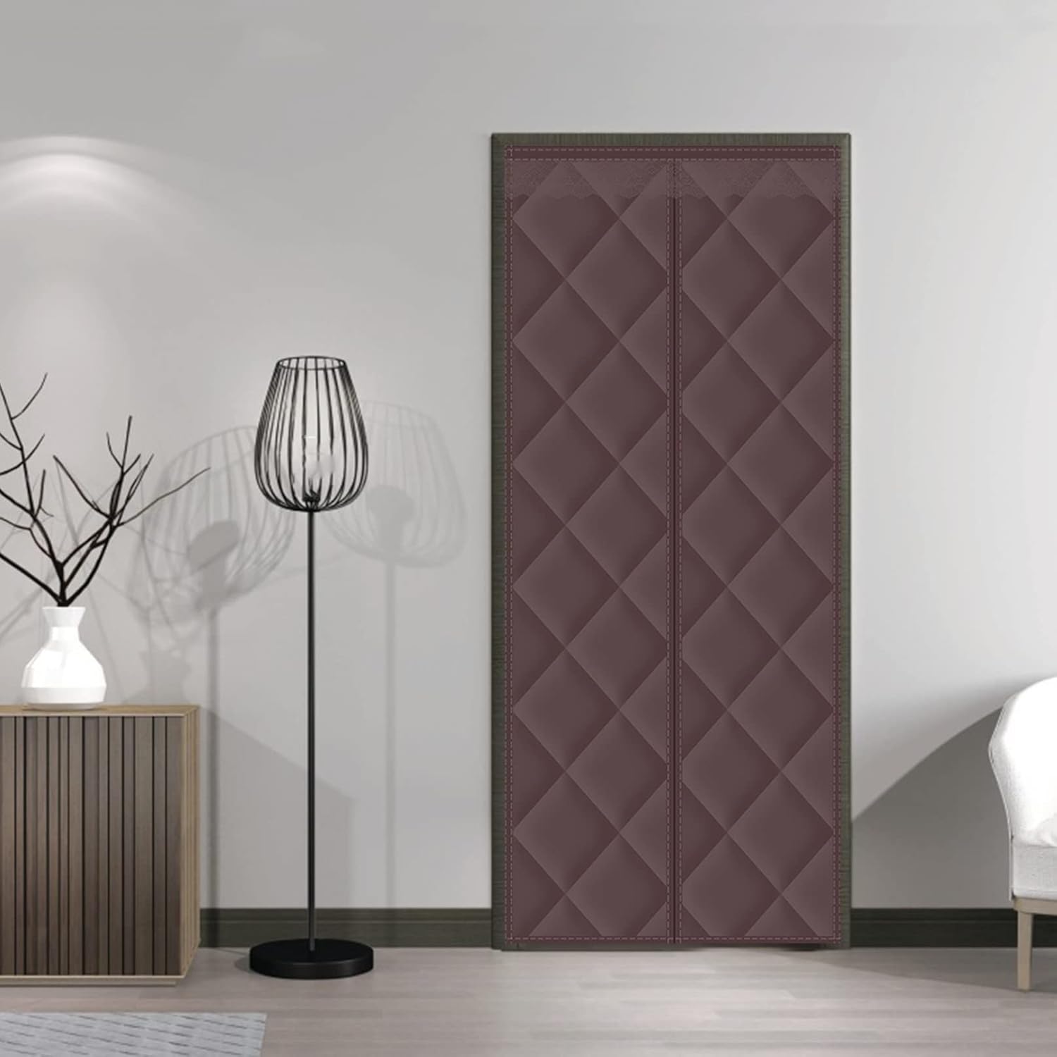 HORV Thermal Door Curtain Storm Doors for Front Door Insulated Doorway