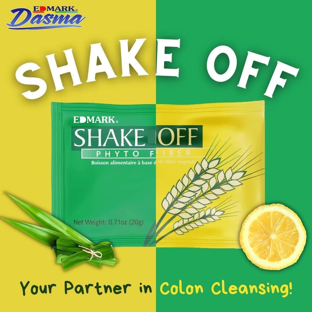 EDMARK Shake Off | Pandan Phyto Fiber Drink | 20g x 12 Bustine | Salute intestinale | Digestione sana | Supporto della fibra di regolarità | Detox | Benessere quotidiano | Facile mix