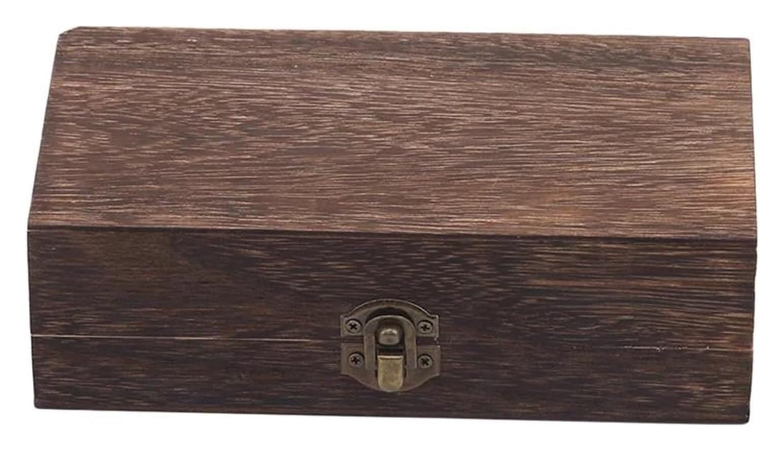 Organizer do pudełek na biżuterię Retro drewniane pudełko do przechowywania Zwykłe drewno z pokrywką Wielofunkcyjne pudełka na zawiasach Pakowanie prezentów Pudełko na biżuterię Pudełko do