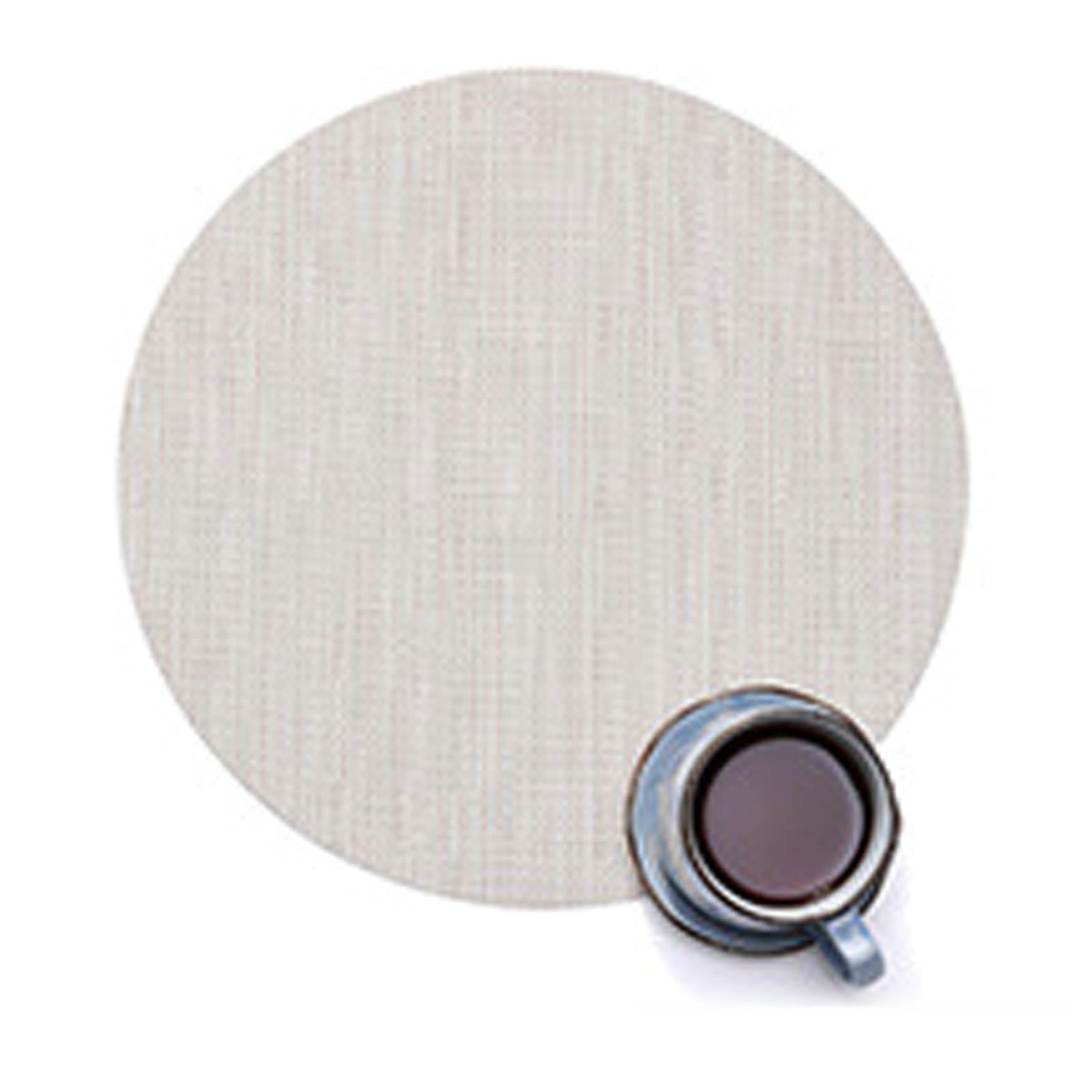 Set de table rond beige 35 cm de qualité supérieure pour cuisine