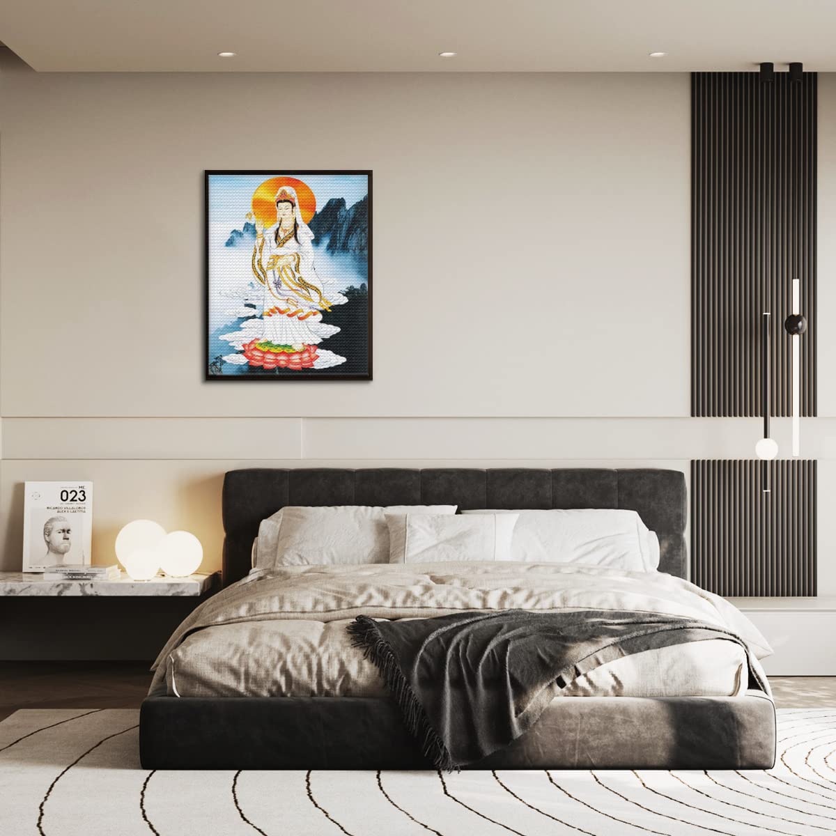 Amazon.co.jp: ダイヤモンドアート キット 観音菩薩 5D モザイク