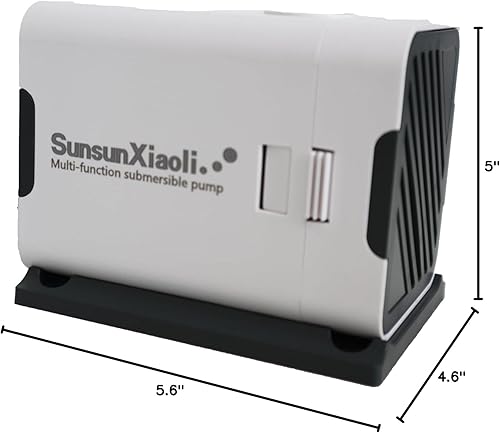 Miniatura 3 de SunSun Bomba sumergible multifunción XQP-2500, 40W, 660Gph, 4.17"x2.95"x3.78"