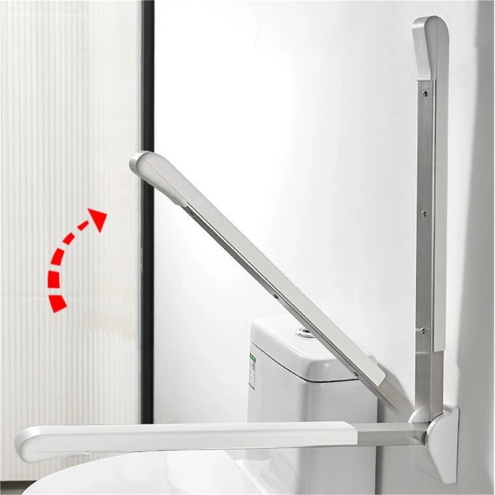 Accessibilità Corrimano Sicurezza WC Maniglia Bagno Ringhiera Scale Ventose Doccia(70CM)
