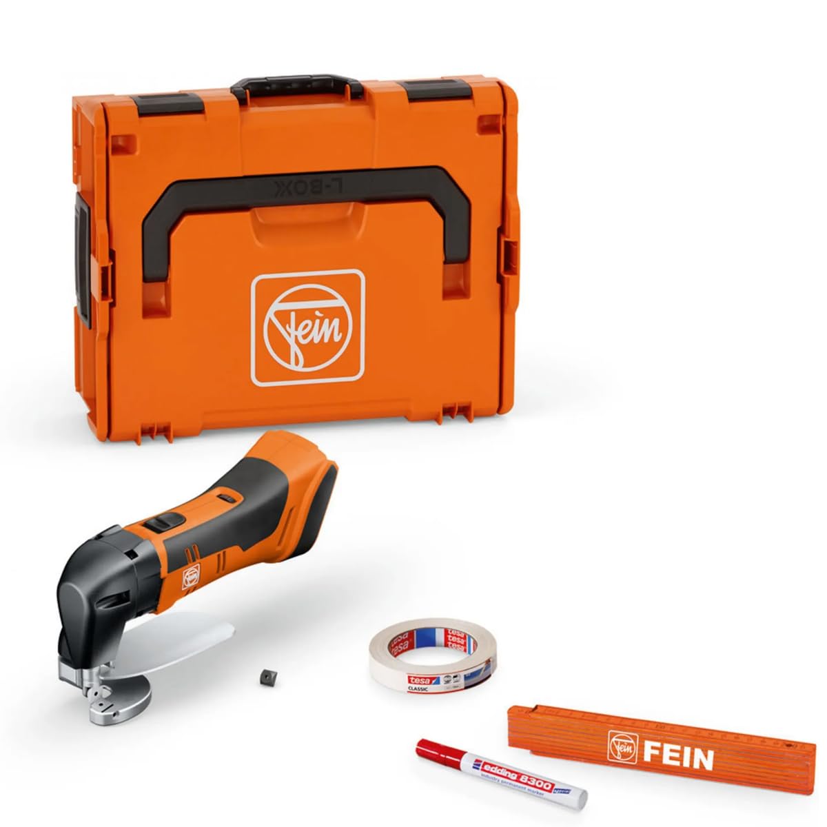 FEIN ABLS 18 1.6 E AS, grignoteuse sans fil, capacité 1,6 mm, vitesse variable