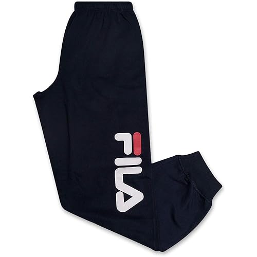 Fila Big and Tall Sweatpants for Men – Men’s Fleece Sweatpants Joggers