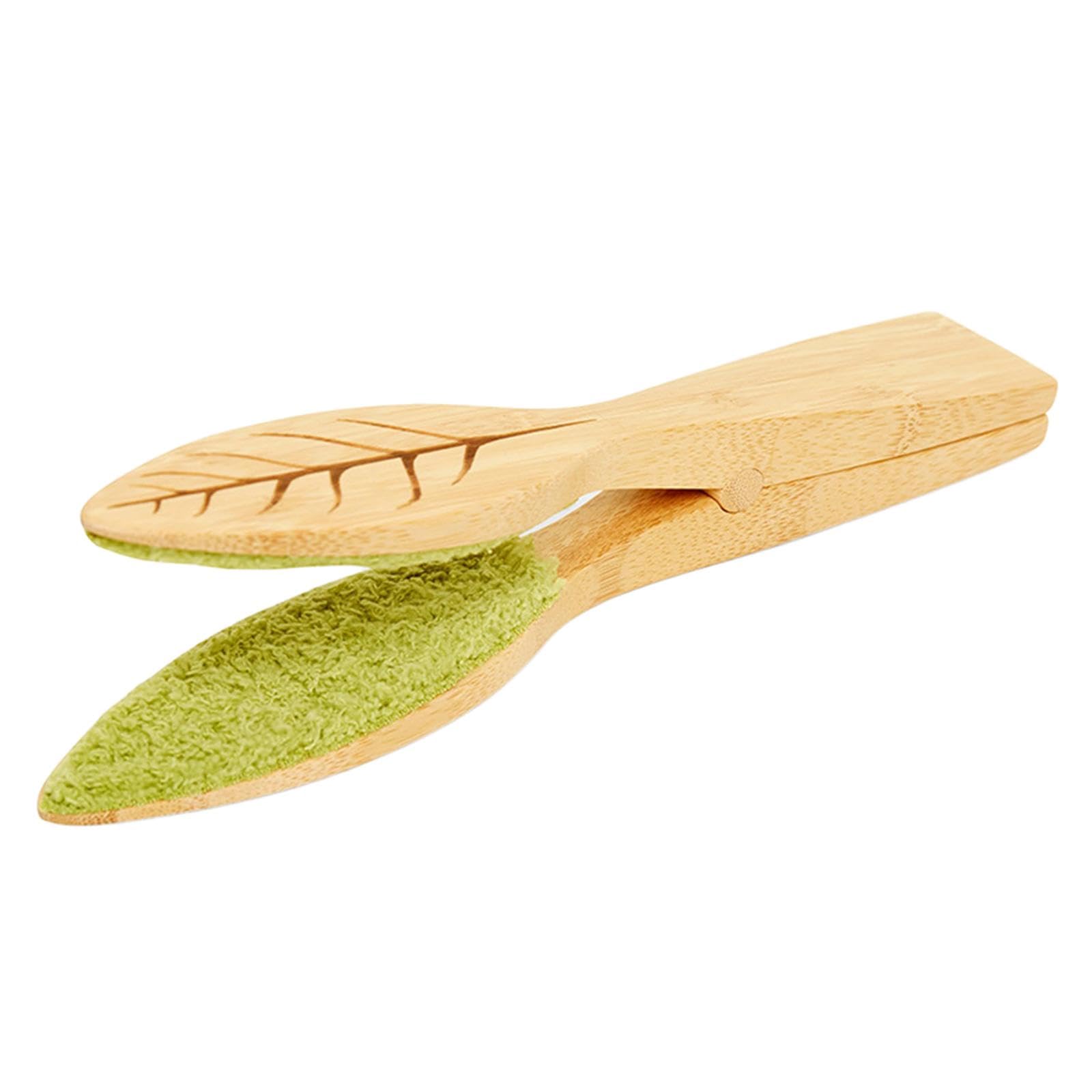 CALANDIS® Leaf Cleaning Tongs Cleaning Supplies for Indoor Plants Both Sides of Leaves | 1 Piece Plant Leaf Cleaning Tongs 3