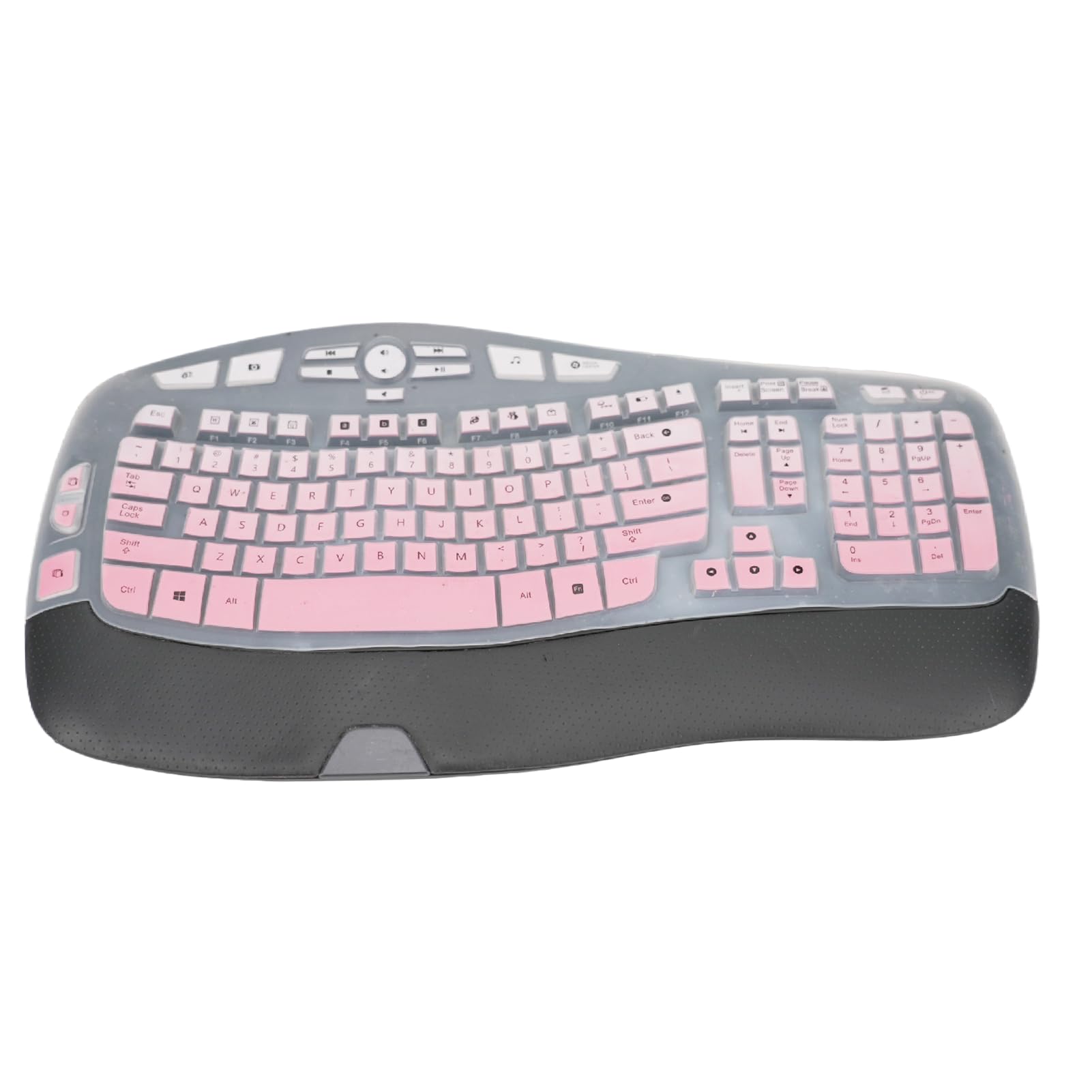 Keyboard Cover for Logitech K350 MK550 MK570 Wireless Wave Keyboard,Waterproof Silicone Keyboard Protector Skin for Logitech K350 MK550 MK570 Keyboard