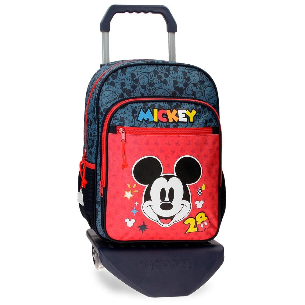 Disney Mickey Get Moving Rucksack Kindergarten Mehrfarbig 19x23x8 cm