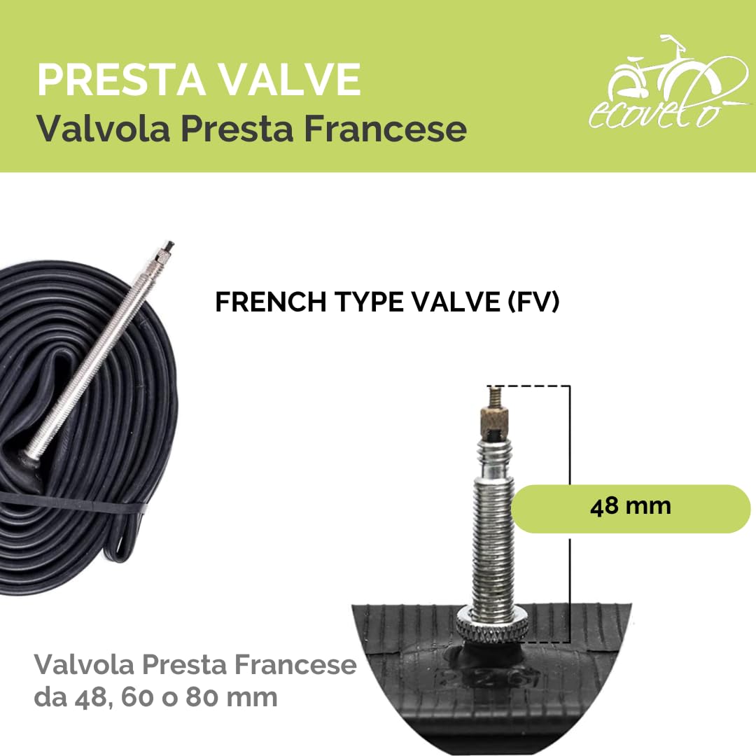 La Camera D Aria Di Una Gomma Per Bicicletta Di Raggio - Foto 2