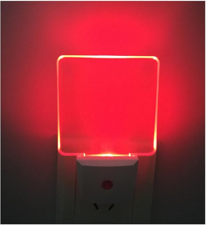 2 Pack Greenic Auto On Off LED Plug in Night Light Lamp with Dusk to