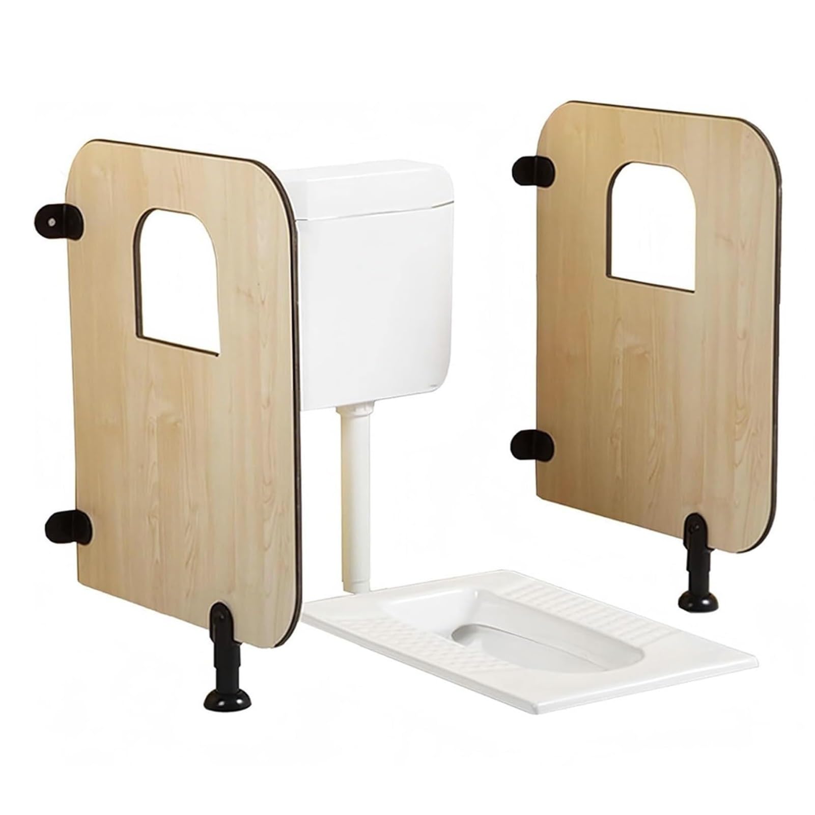 GJZQDKX Urinal Partition Privacy Screen - Durable Floor-Mounted Baffle Divider for Enhanced Privacy in Schools and Public Restrooms