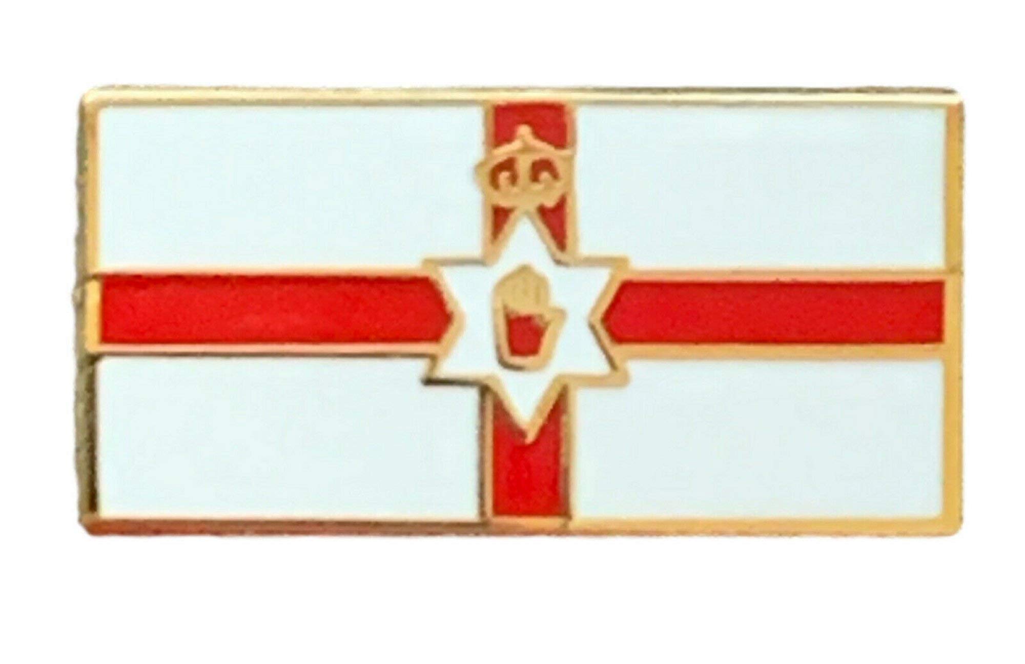Ireland Ulster Flag Oblong Quality Enamel Lapel Pin Badge T931