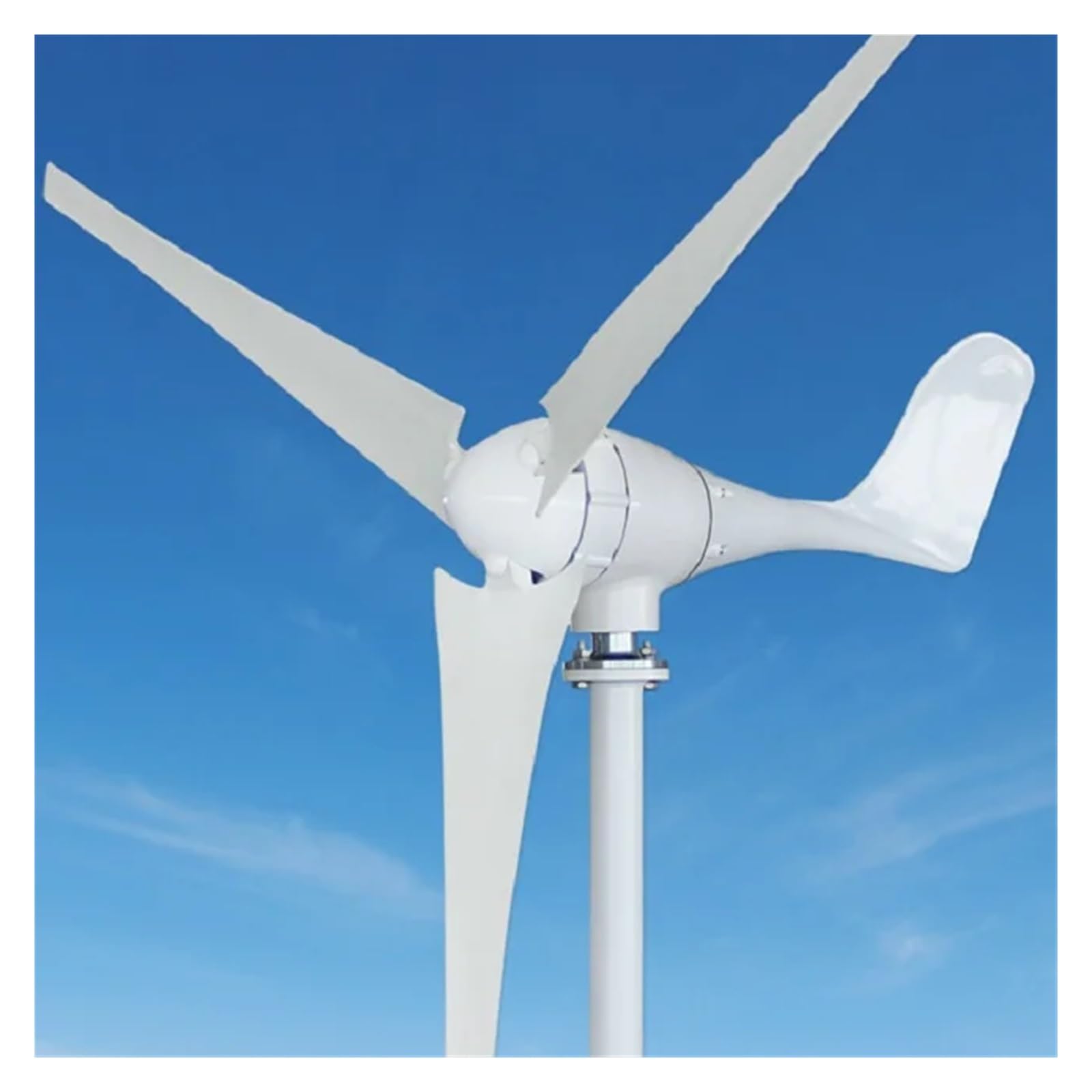 Windgenerator, 800W Windgenerator 3Blätter 12V 24V 48V Windkraftanlage Permanentmagnetgenerator Strom for Heimgebrauch, Überwachung und Stadtlampe(12V)