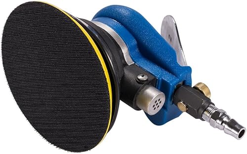 Miniatura 5 de jscarlife 5" Aire Lijadora Orbital Pulidora Doble Acción neumática Orbit Grinding lijado Herramientas con aspirar (necesaria Compresor De Aire)