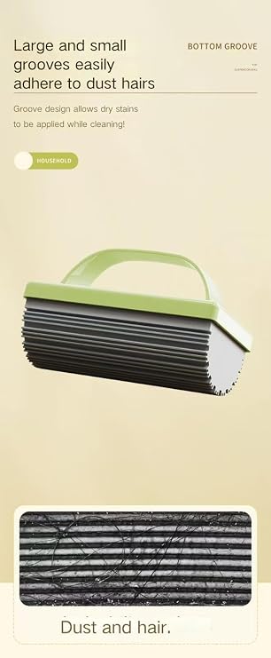 Household Mini mop,Damp Duster,Household Mini mop, Desktop Absorbent Cleaning, Kitchen Cleaning(Three Piece Set) (3 Green)