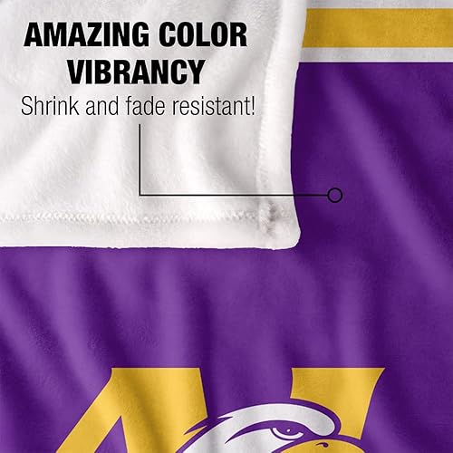 Miniatura 4 de Logovision Colección oficial de mantas de la colección de logotipos universitarios primarios sedosos, súper suaves