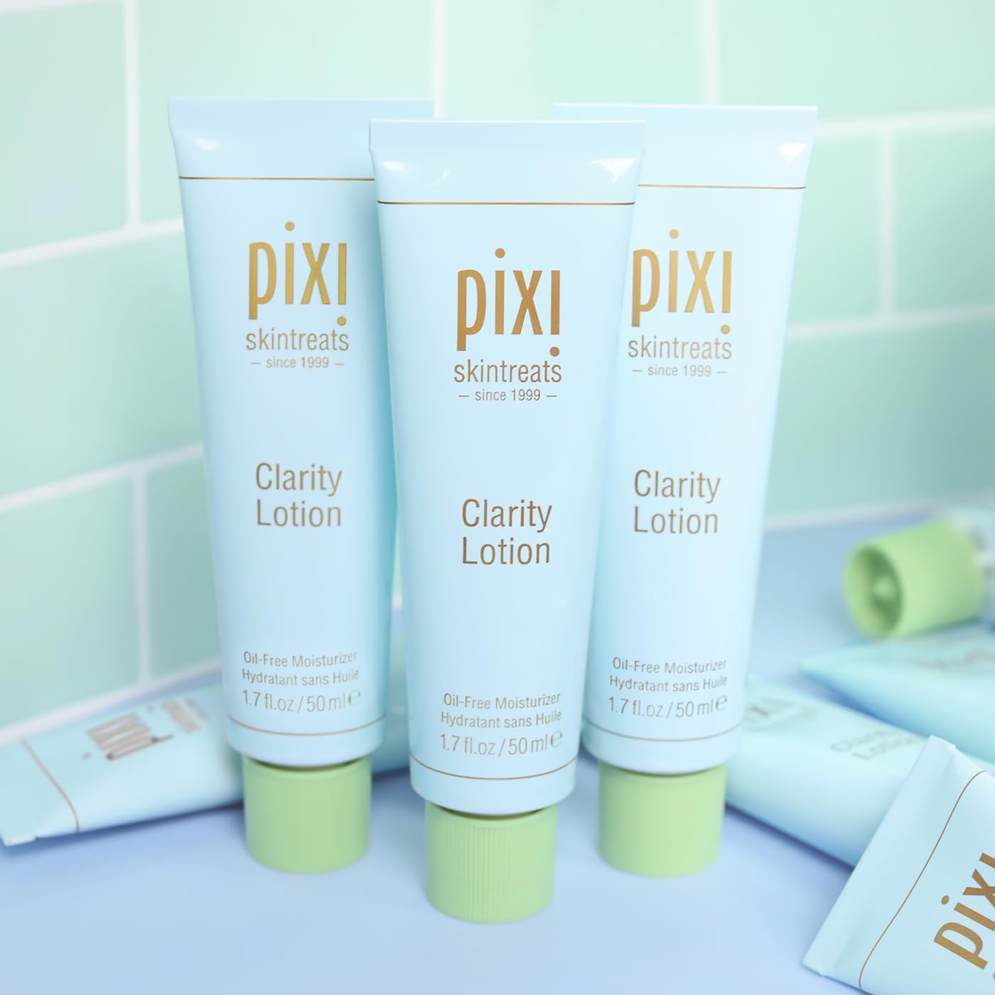 Pixi Clarity Lotion | Oil-Free, Pore Minimizing Moisturizer | Hydrating, Refreshing & Shine-Free Finish | Lightweight, Water-Based Formula | 1.70 fl oz/50 ml - Image 3