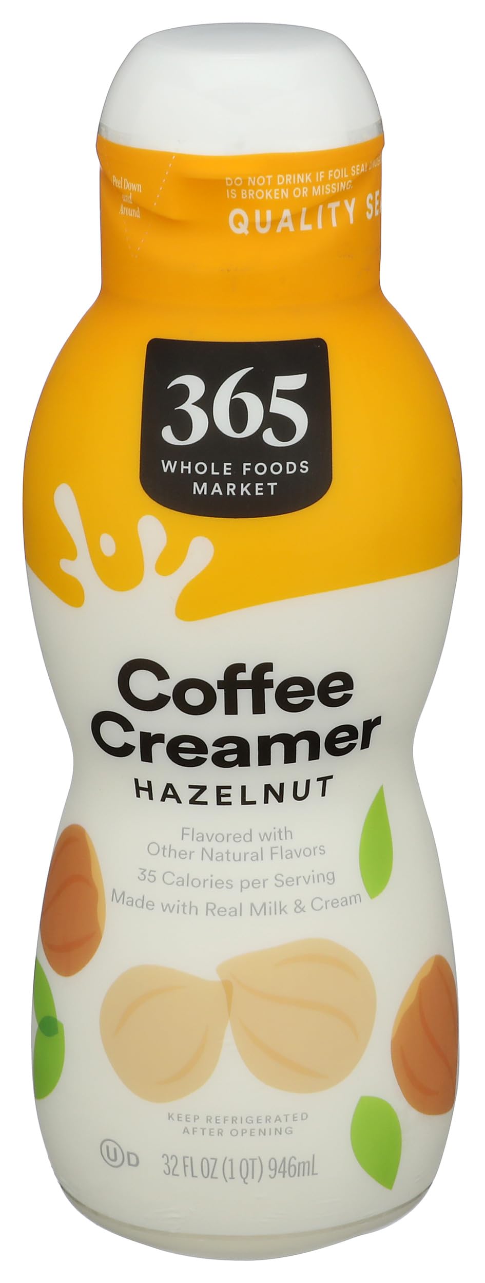365 By Whole Foods Market Coffee Creamer Hazelnut 32 Ounce