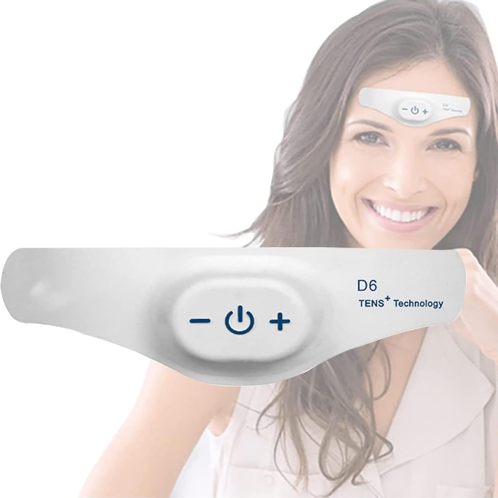Dispositivo de ayuda para dormir con diadema, masajeador para aliviar el dolor de cabeza con electrodos para migraña, ayuda para dormir, resultados rápidos, para terapia de migraña, alivio del estrés