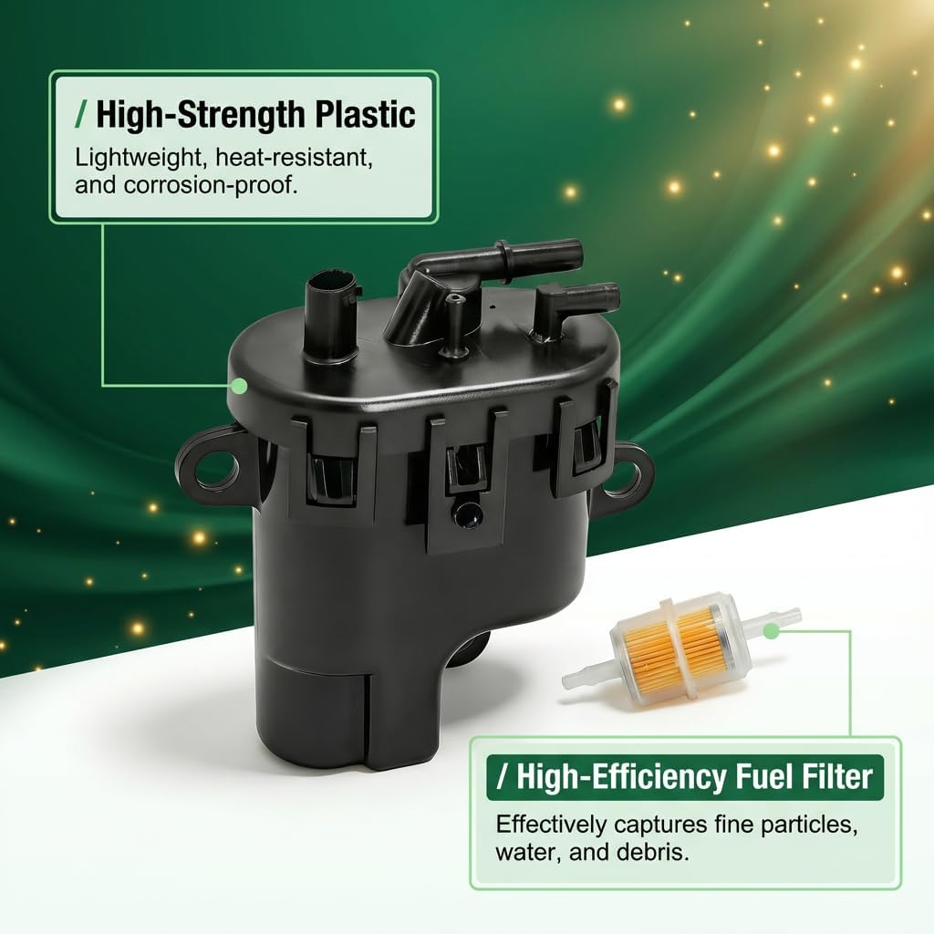 Fuel Pump for Kohler Lawnmower Generator 2539316-S 2539316 2539314 with Fuel Filter, Fits all Command ECH ECV models