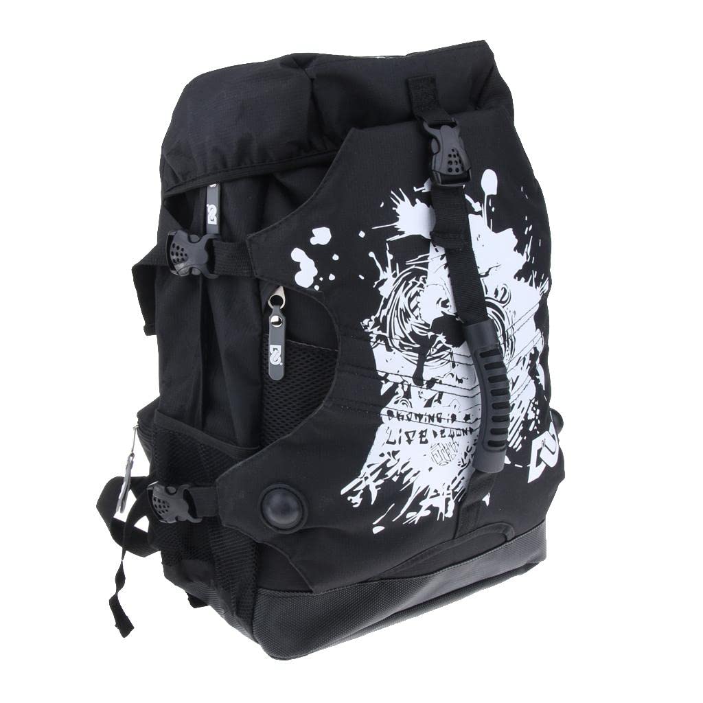 SM SunniMix Inline and Ice, Roller s Premium Skating Backpack for Storage Skates Shoes Boots Sports Gear