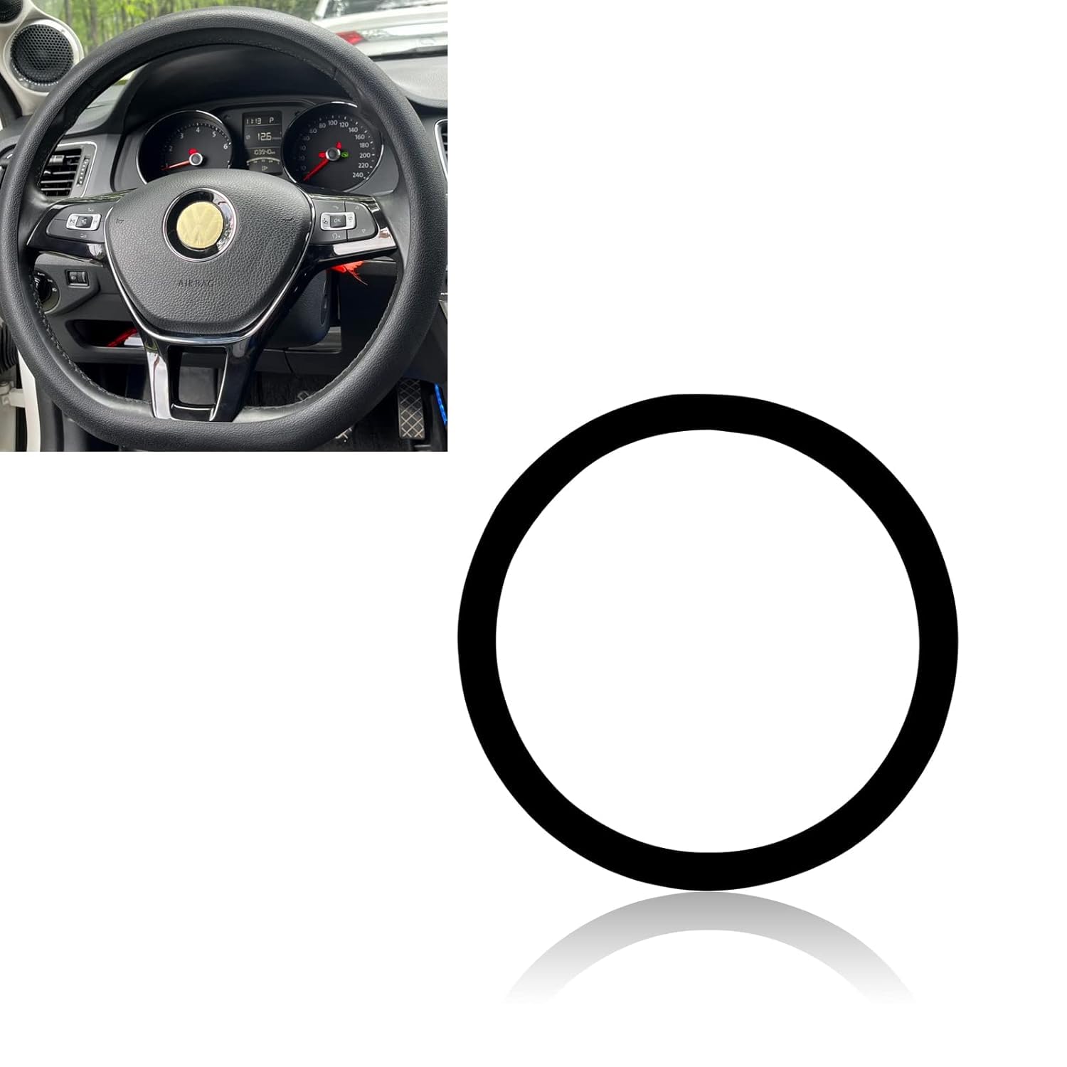 Comfort Silicone Steering Wheel Cover – Anti-Slip Grip, Durable, Universal Fit Daily Use Car Accessory (Multi Color)-image-49