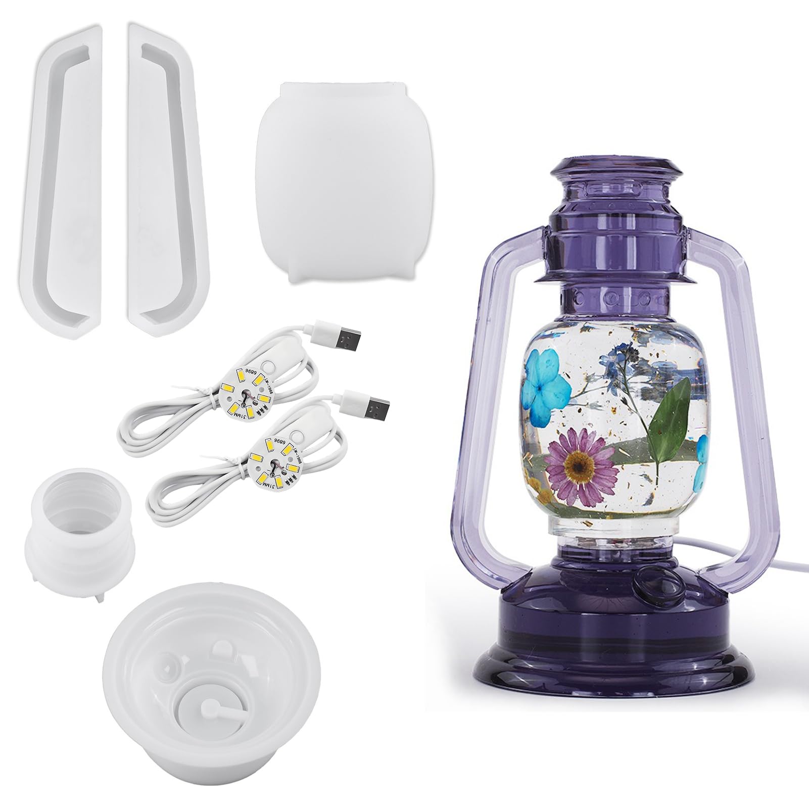 38灯MOLDS 2023 Amazon.com: Kerosene Lamp Resin Mold, Light Silicone Molds for