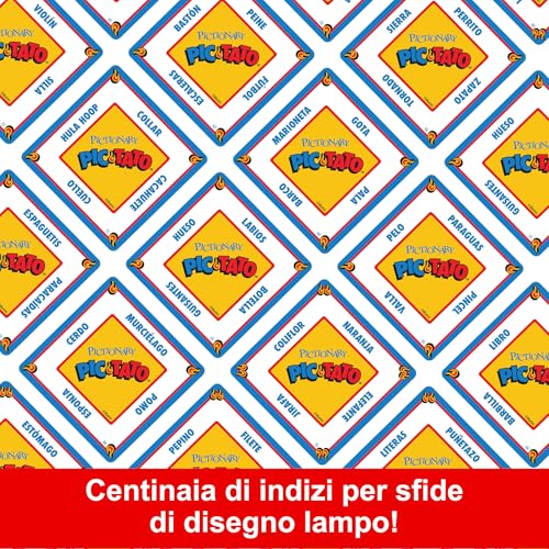 Miniatura 6 de Mattel Games Pictionary Pic-Tato Juego De La Patata Caliente, Juguete Familiar Para Niños, Niñas Y Adultos Que Habla Y Reproduce Música, Noches De Juegos, Incluye Pistas En Español, Jhc62