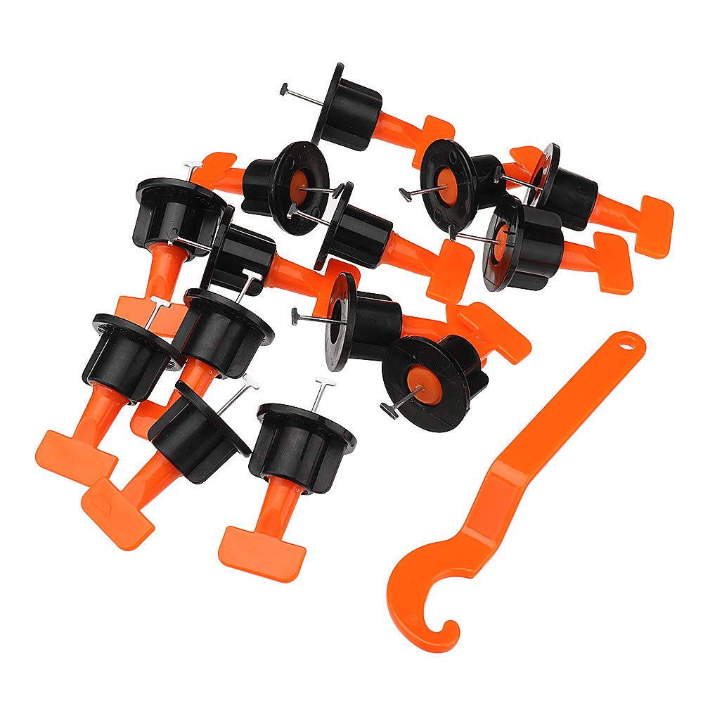 51 szt. Plastic T Wall Floor Ceramic Leveler Tools Tile Leveling System Kits For Tile Spacers