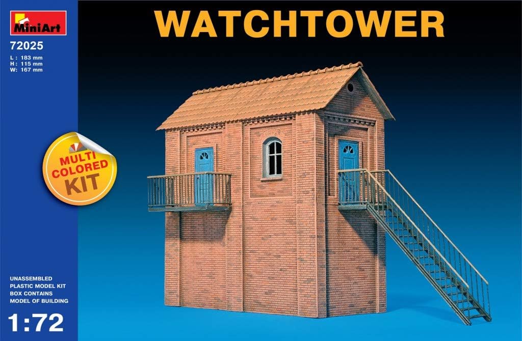 MiniArt 1:72 Scale Watchtower Plastic Model Kit