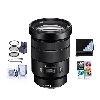 SONY E PZ 18-105mm F4 G OSS CPLフィルター付き Amazon.com : Sony SELP18105G E PZ 18-105mm F4 G OSS , Black