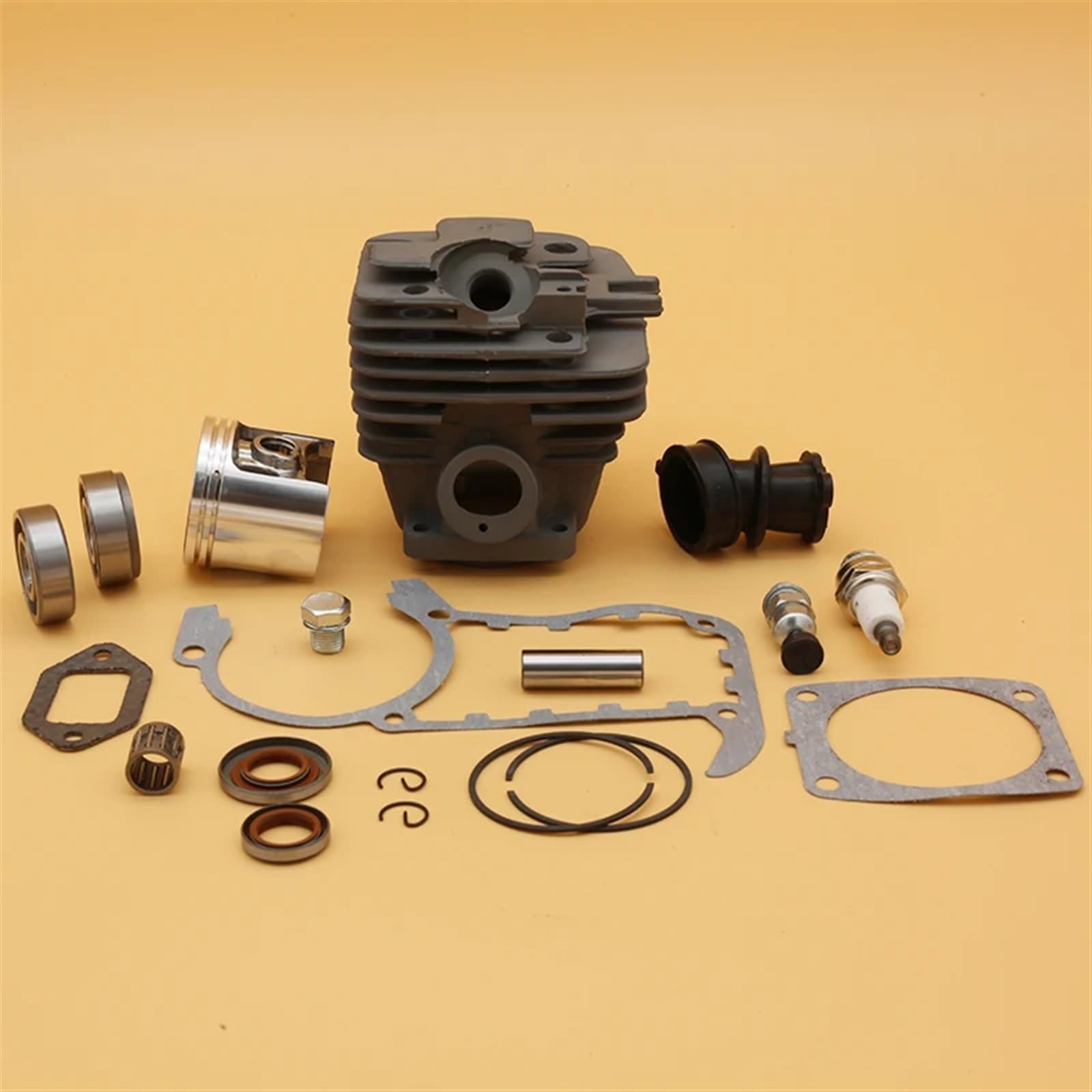 Zestaw uszczelek łożysk kolektora dolotowego cylindra tłokowego 47 mm, do pił łańcuchowych STIHL, MS361 MS 361 Części zamienne narzędzi Tłok cylindra do maszyn ogrodowych