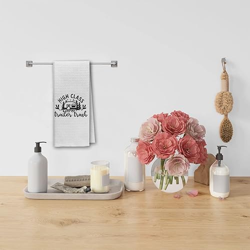 Miniatura 4 de Toallas de cocina de alta clase para remolque, camping, cocina, trapos de cocina, trapos de cocina, trapos de cocina, Woodland RV Remolque, paño de